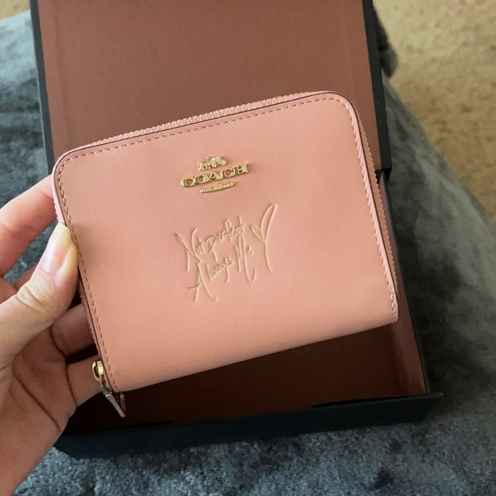 Coach x Selena Gomez mini wallet